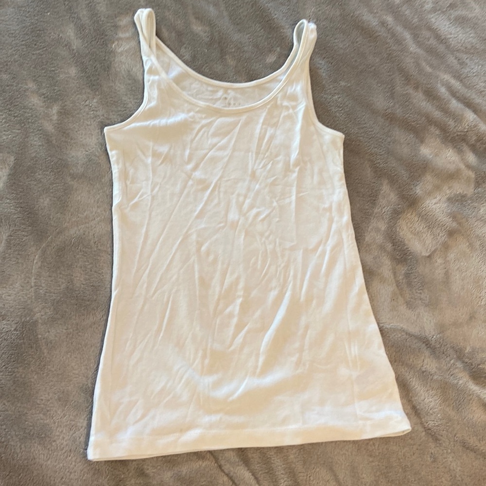 White tank top